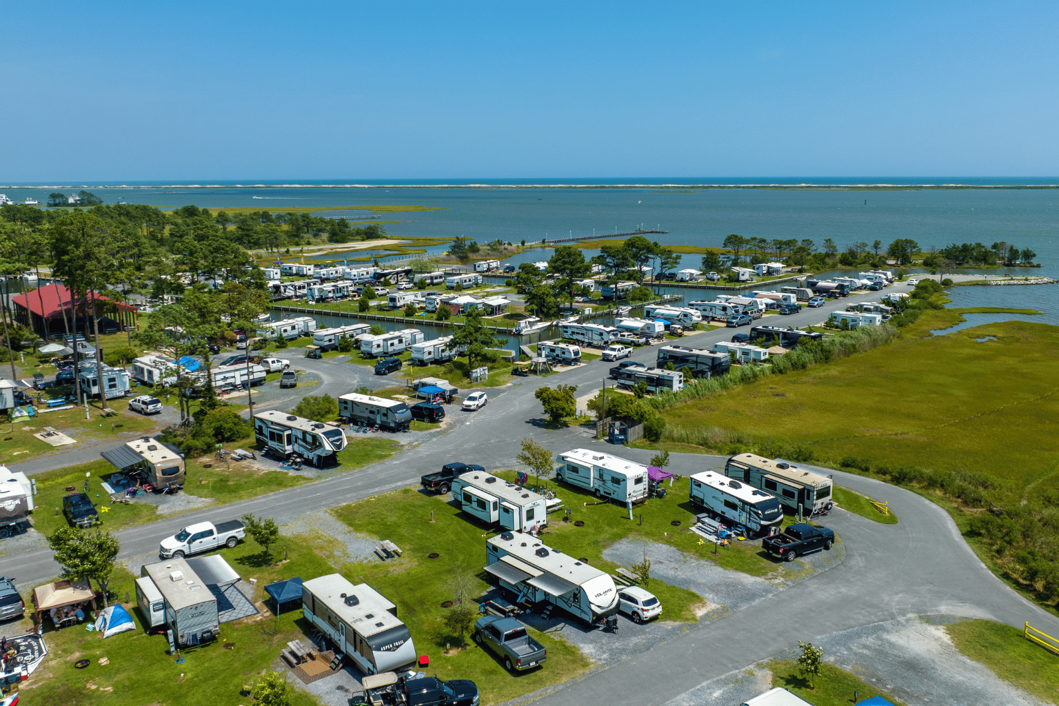 RV rentals delivered to Sun Outdoors Frontier Town Ocean City MD